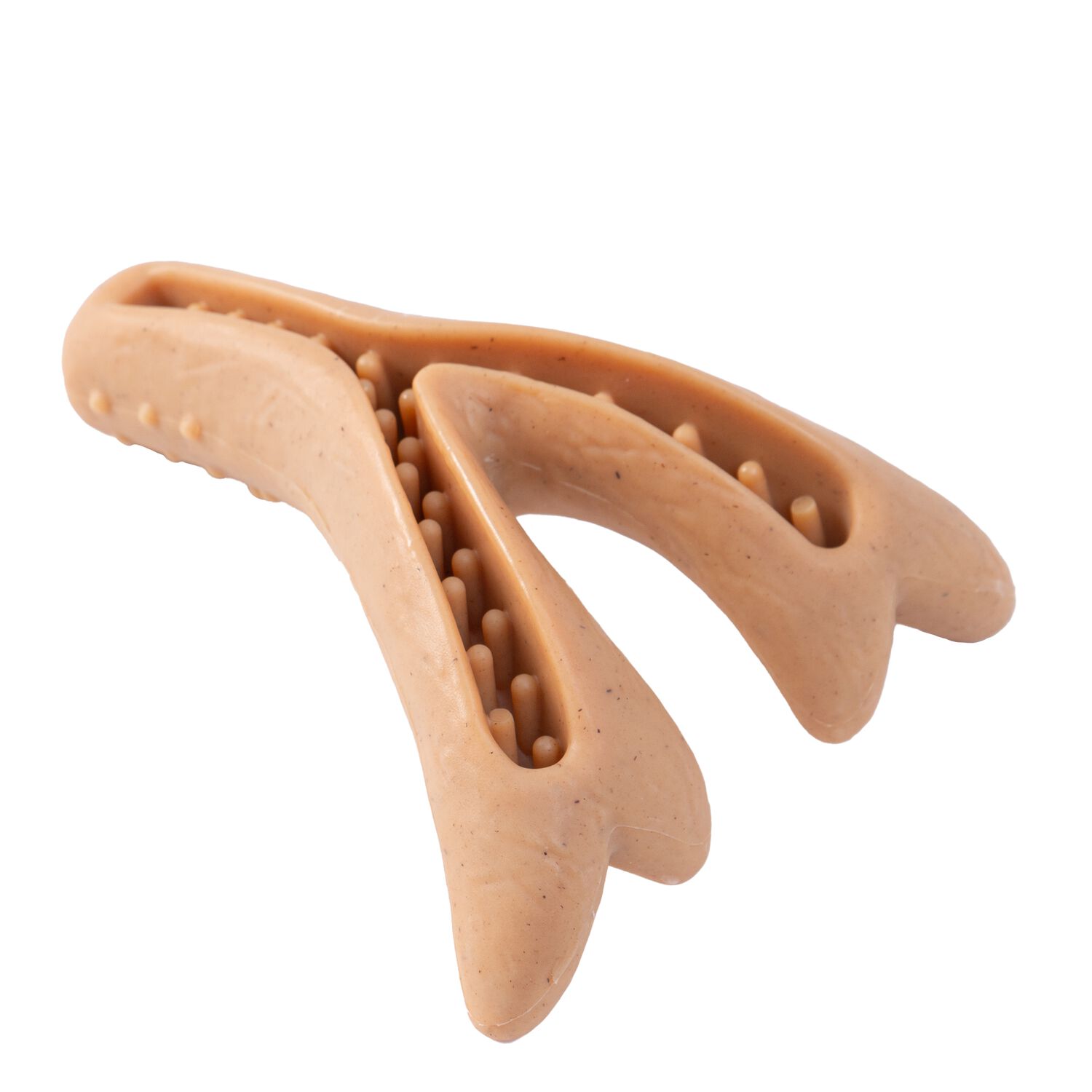 Tall Tails Antler Peanut Butter Chew Dog Toy, 4-Inch