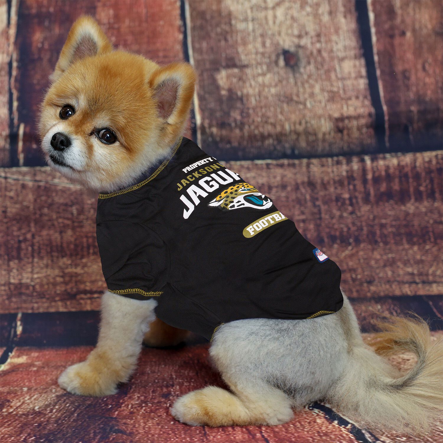 Pets First Jacksonville Jaguars Dog Shirt, Large
