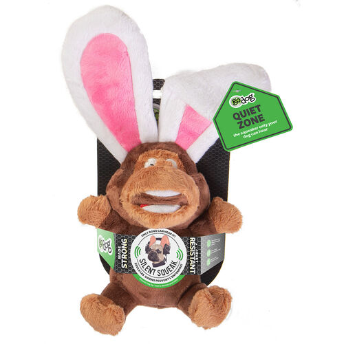 Silent Squeak Flips Monkey/Rabbit With Chew Guard Technology