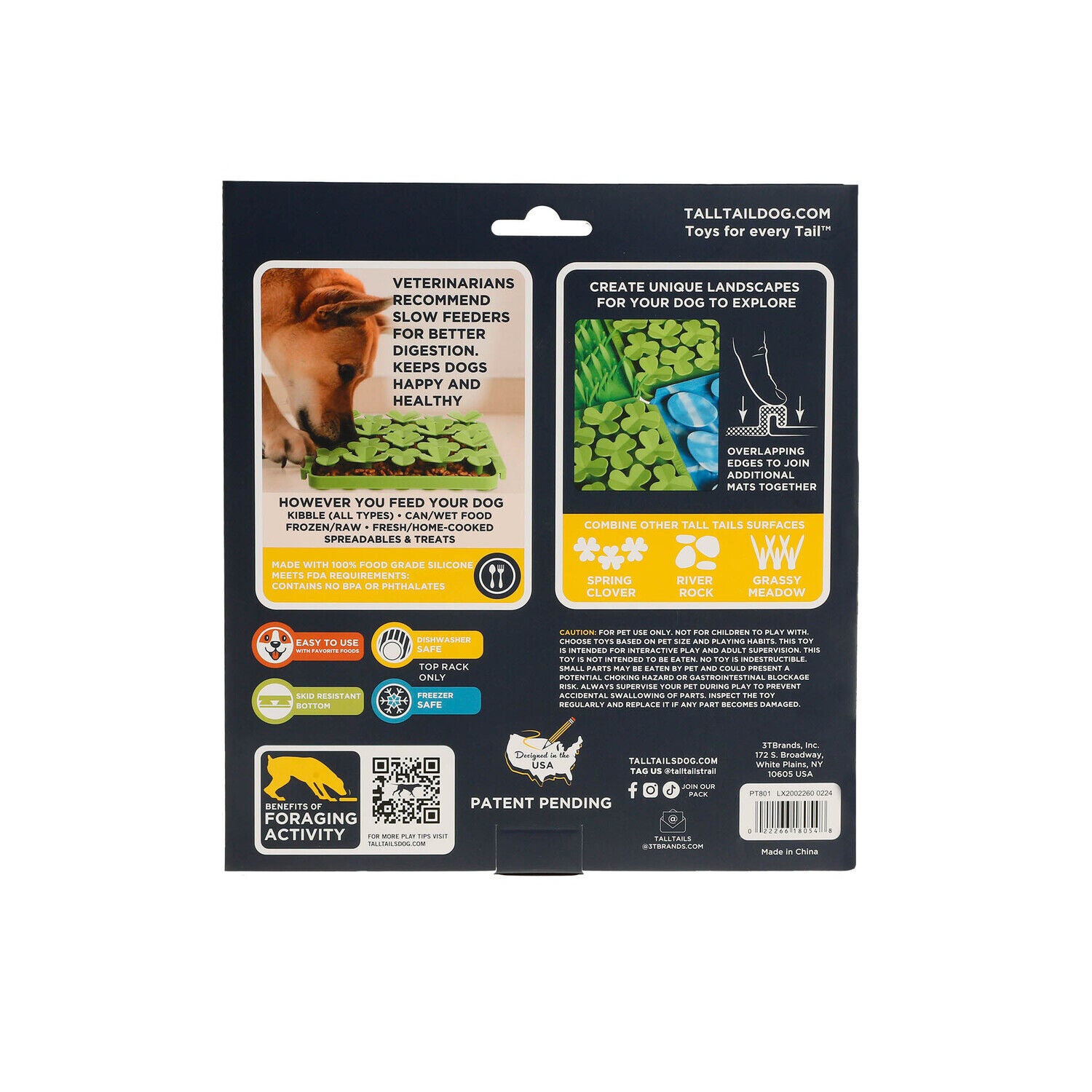 Tall Tails Clover Interactive Dog Foraging Mat