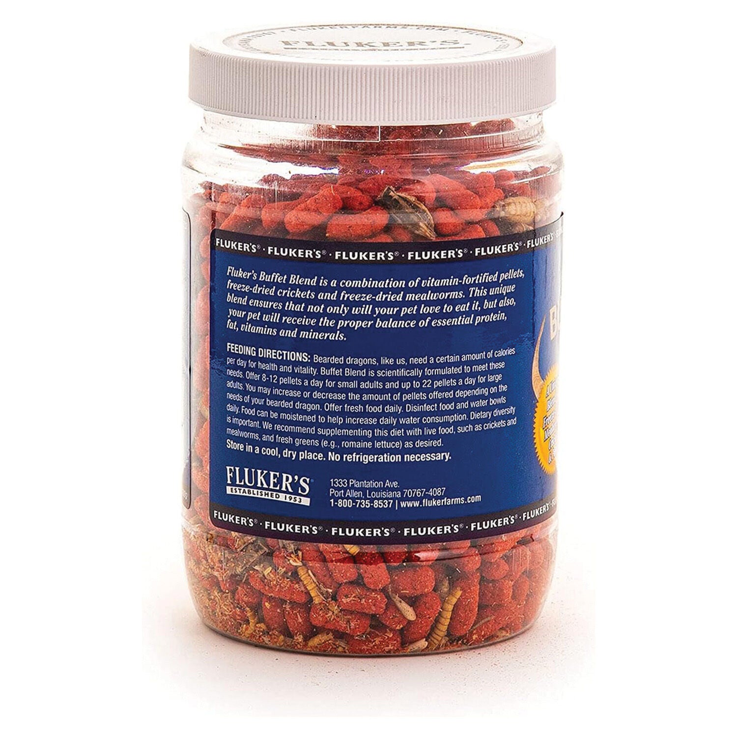 Fluker's Buffet Blend Adult Bearded Dragon Food