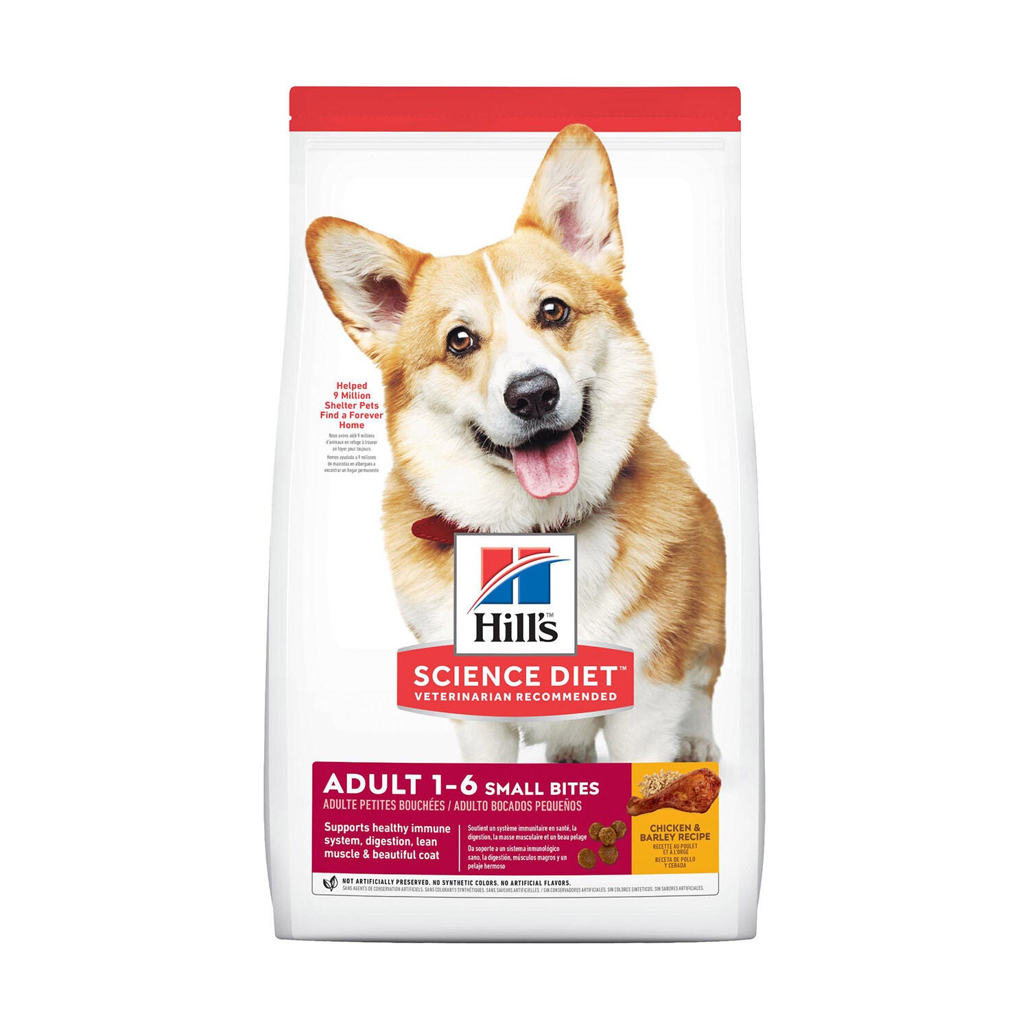 Adult Small Bites Chicken Barley Recipe 35lb Pet Supermarket