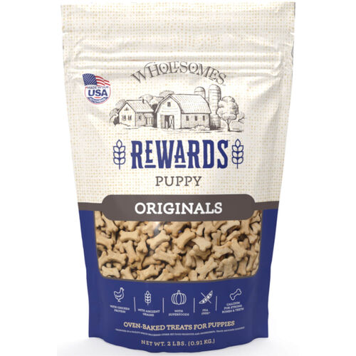 Wholesomes Rewards Puppy Original Oven Baked Biscuits Dog Treats