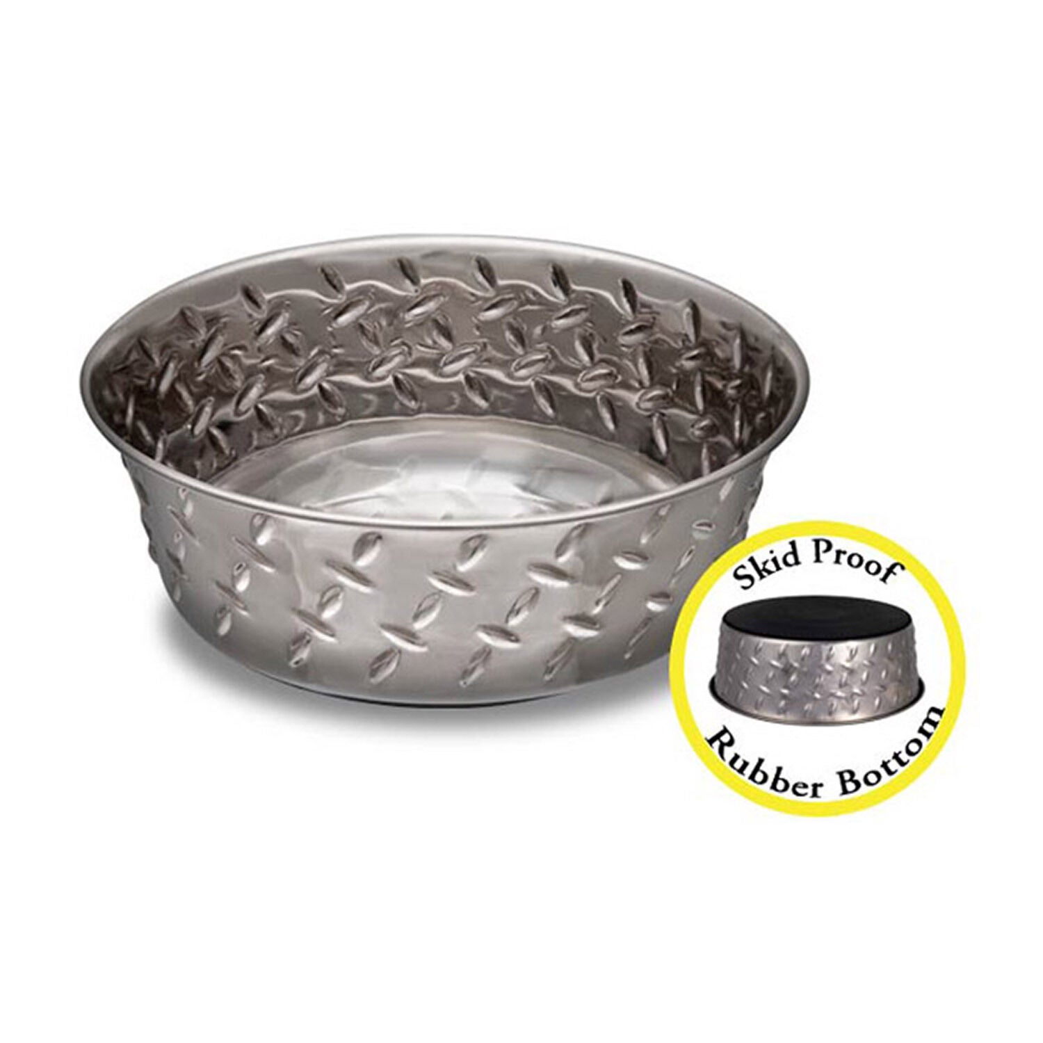Ruff N' Tuff Diamond Plate Bowl