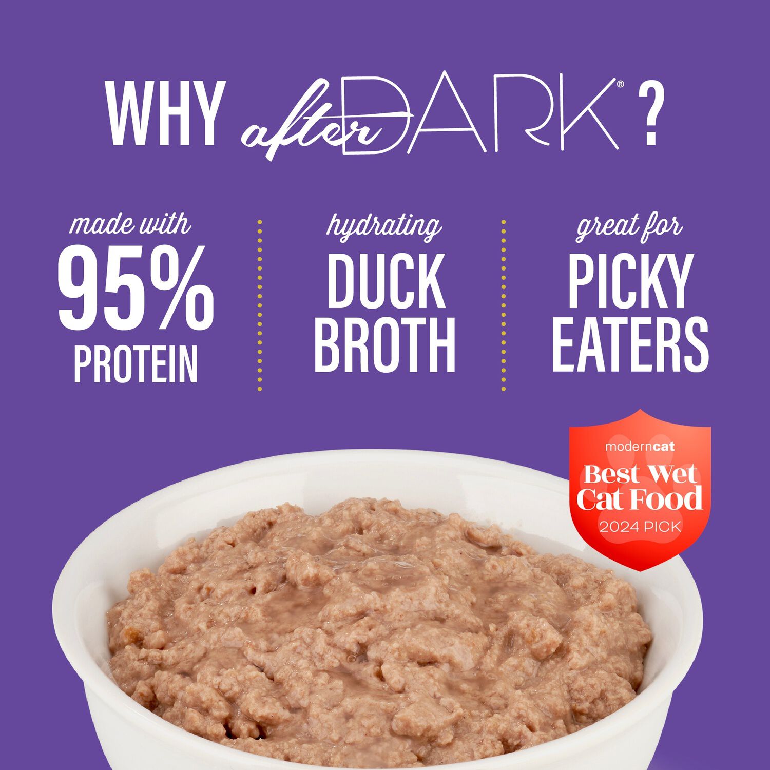 Tiki Cat After Dark Pate Wet Cat Food, Duck & Chicken Liver, 3 Oz. Can