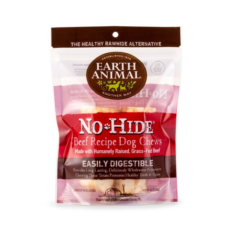 No Hide Grass Fed Beef Natural Rawhide Alternative Dog Chews 2 Pack image number 1