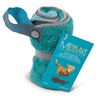 Messy Mutts Microfiber Dual Sided Emergency Mini Pet Towel With Clip - Assorted Colors