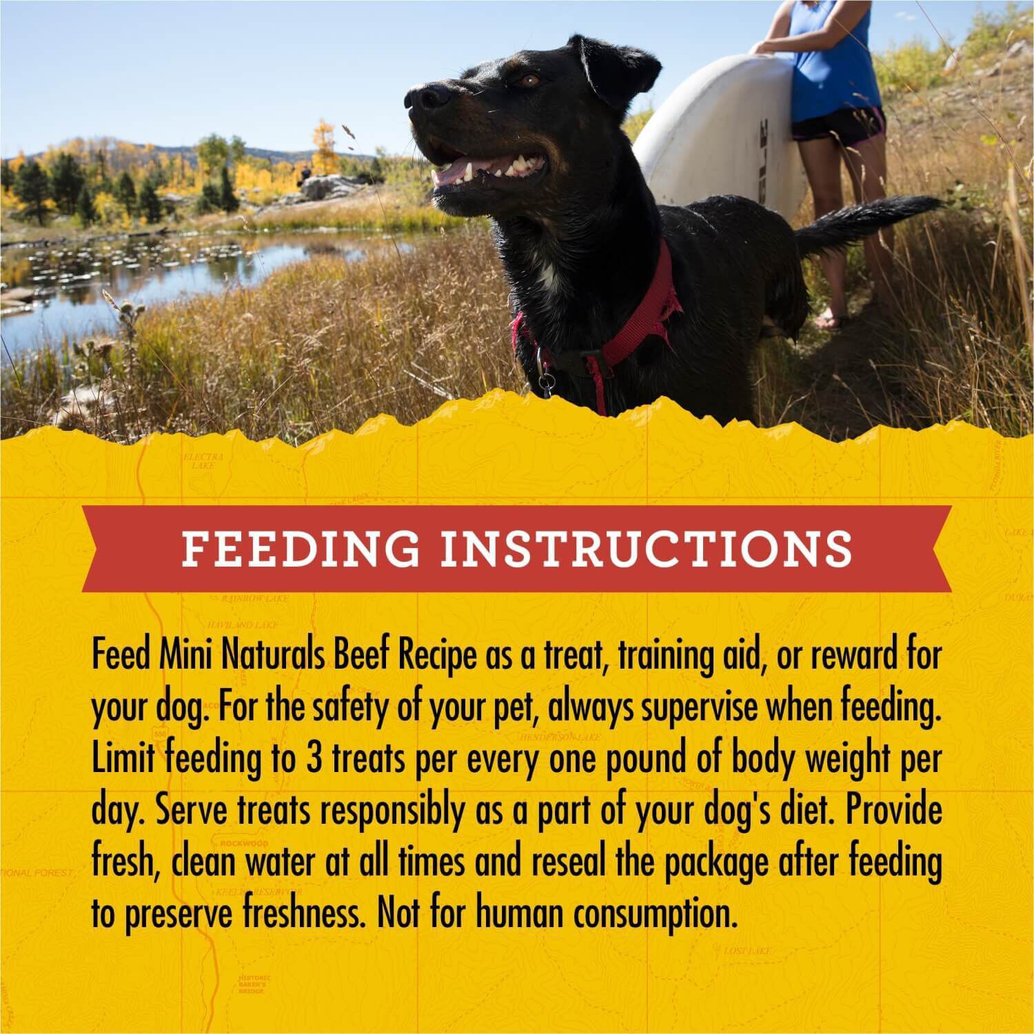 Zuke's Mini Naturals Beef Recipe Dog Training Treats