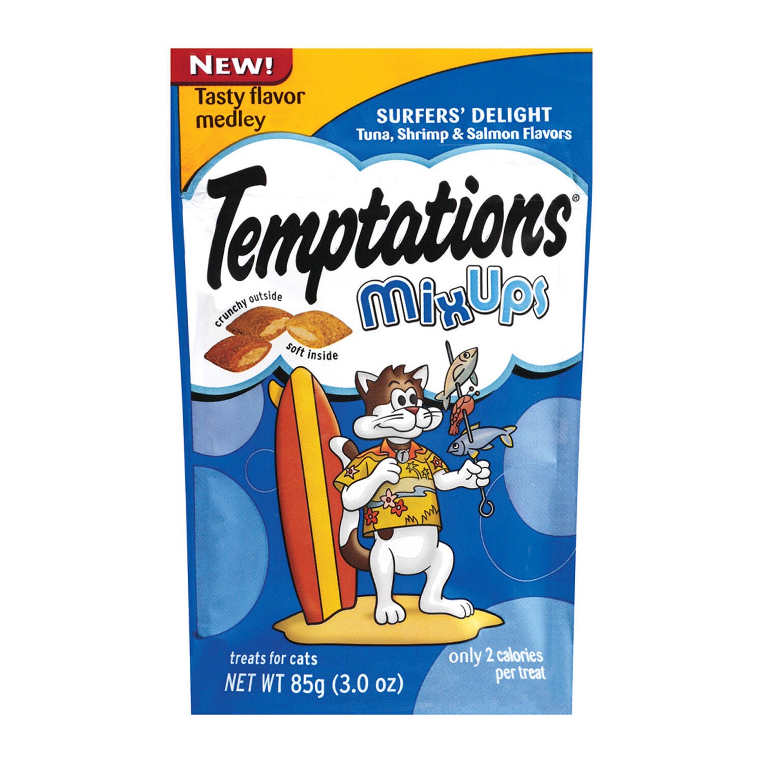 Temptations Mixups Surfers' Delight Cat Treat