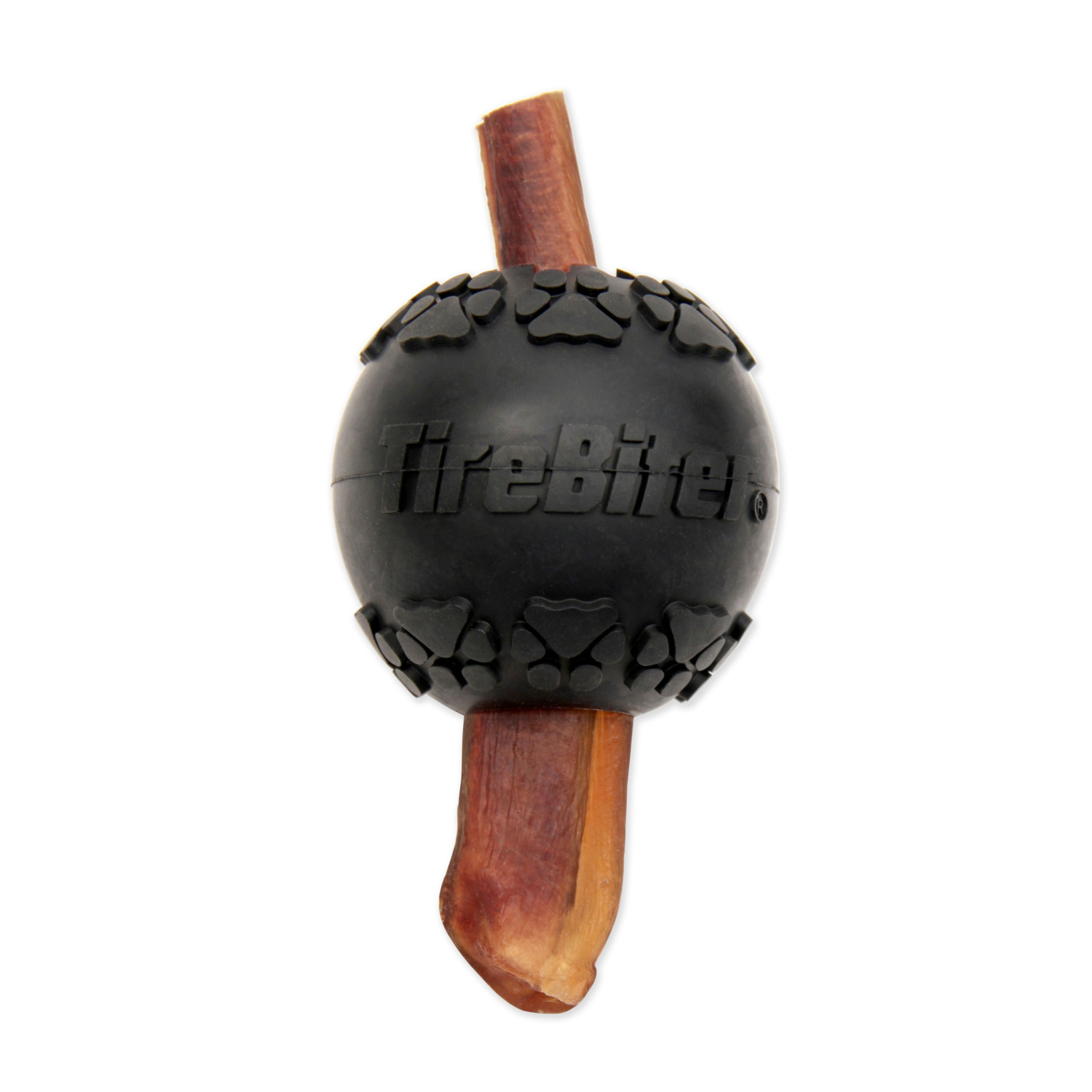 Mammoth Tire Biter Ball Treat Station Treat Dispensing Dog Toy, 3"