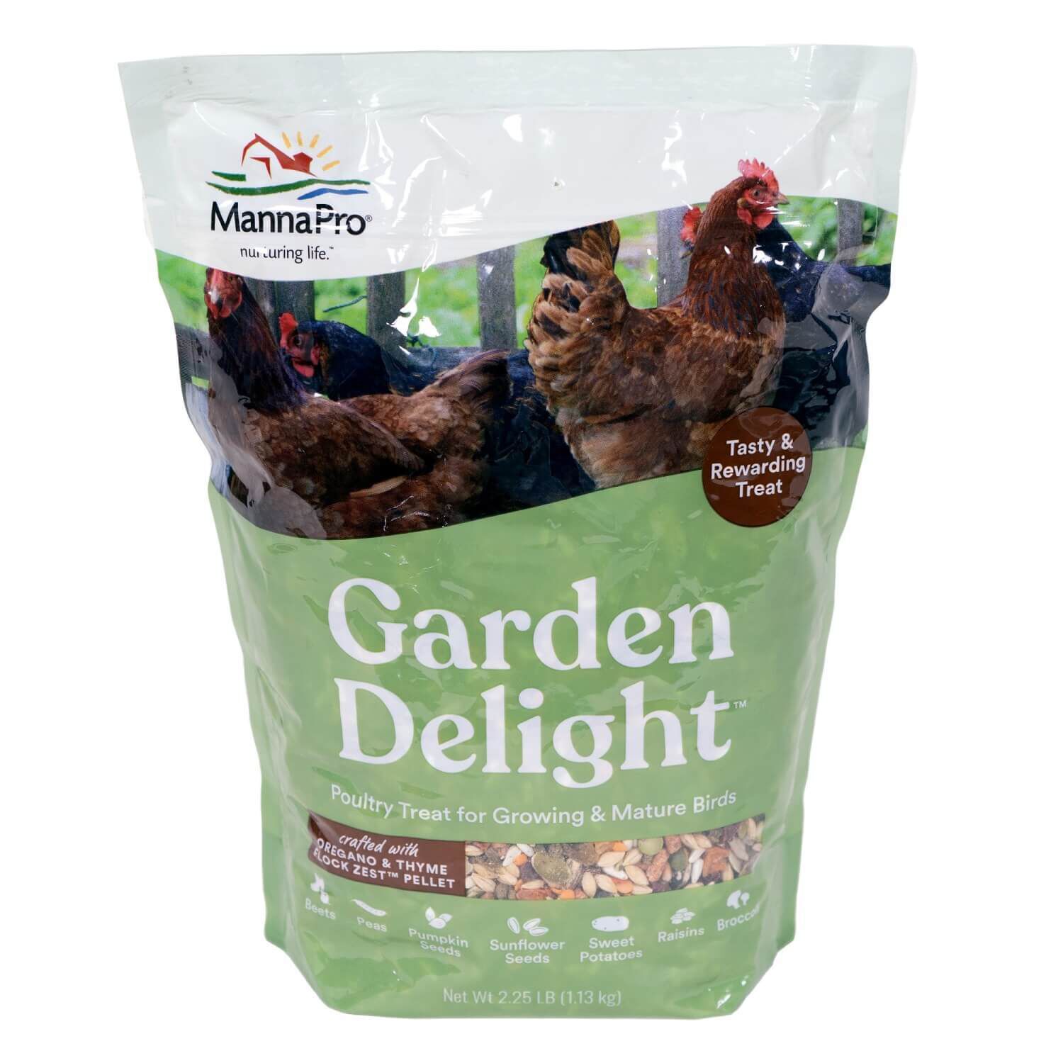 Manna Pro Garden Delight Poultry Treat For Growing & Mature Birds