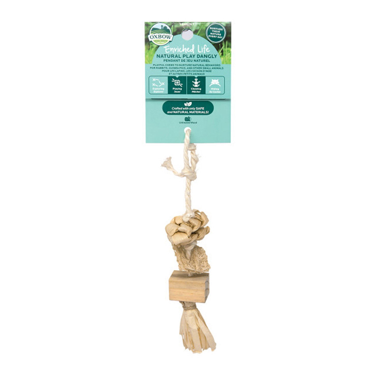 Oxbow Enriched Life Natural Play Dangly Toy For Small Animals