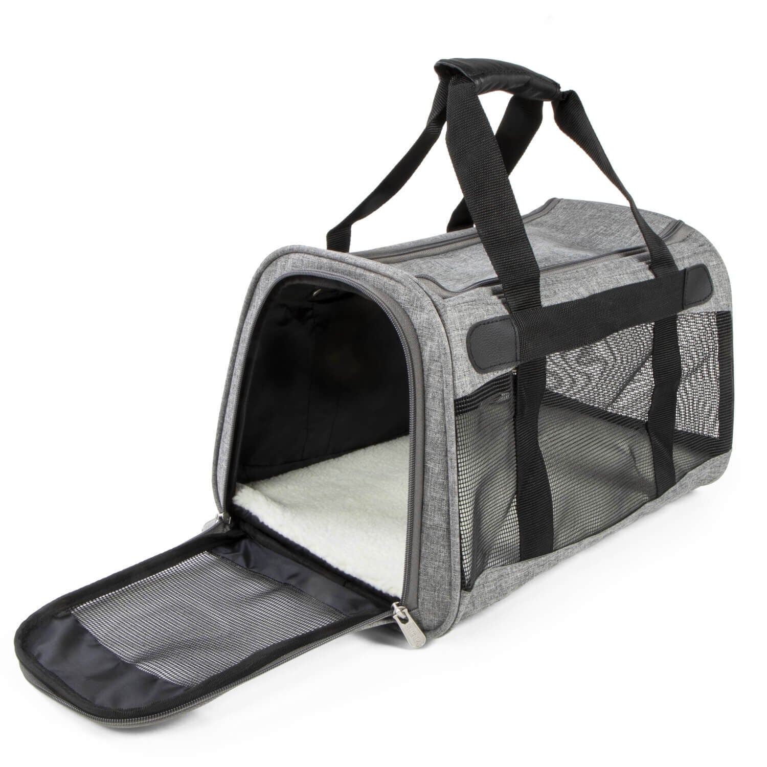 Sherpa Element Airline Approved Dog Carrier, Gray, Medium