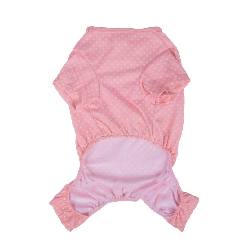 Pink Polka Dot Fox Pajamas image number 3