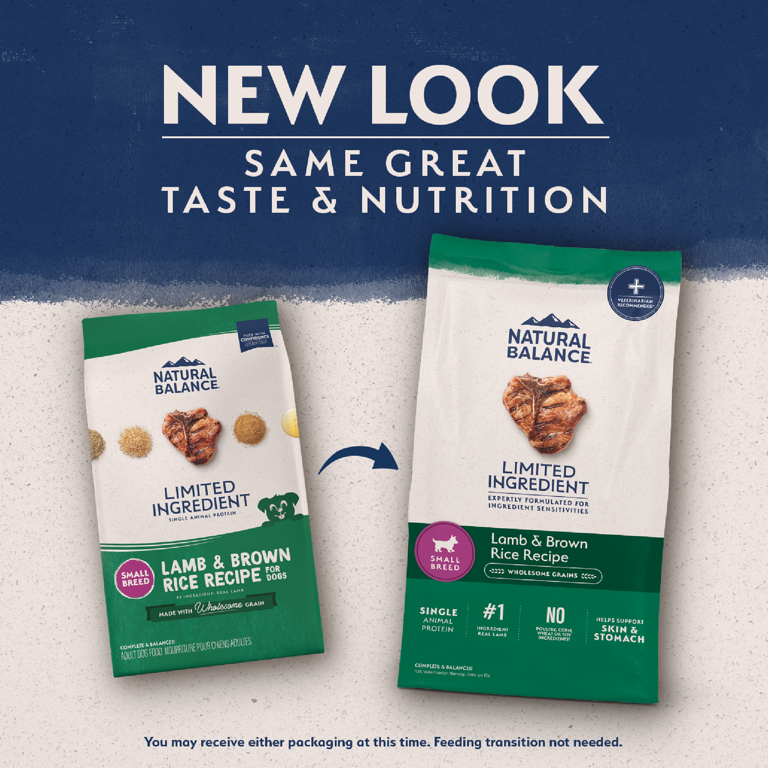 Natural Balance Limited Ingredient Dry Dog Food, Lamb & Brown Rice Small Breed Recipe, 12-Lb Bag