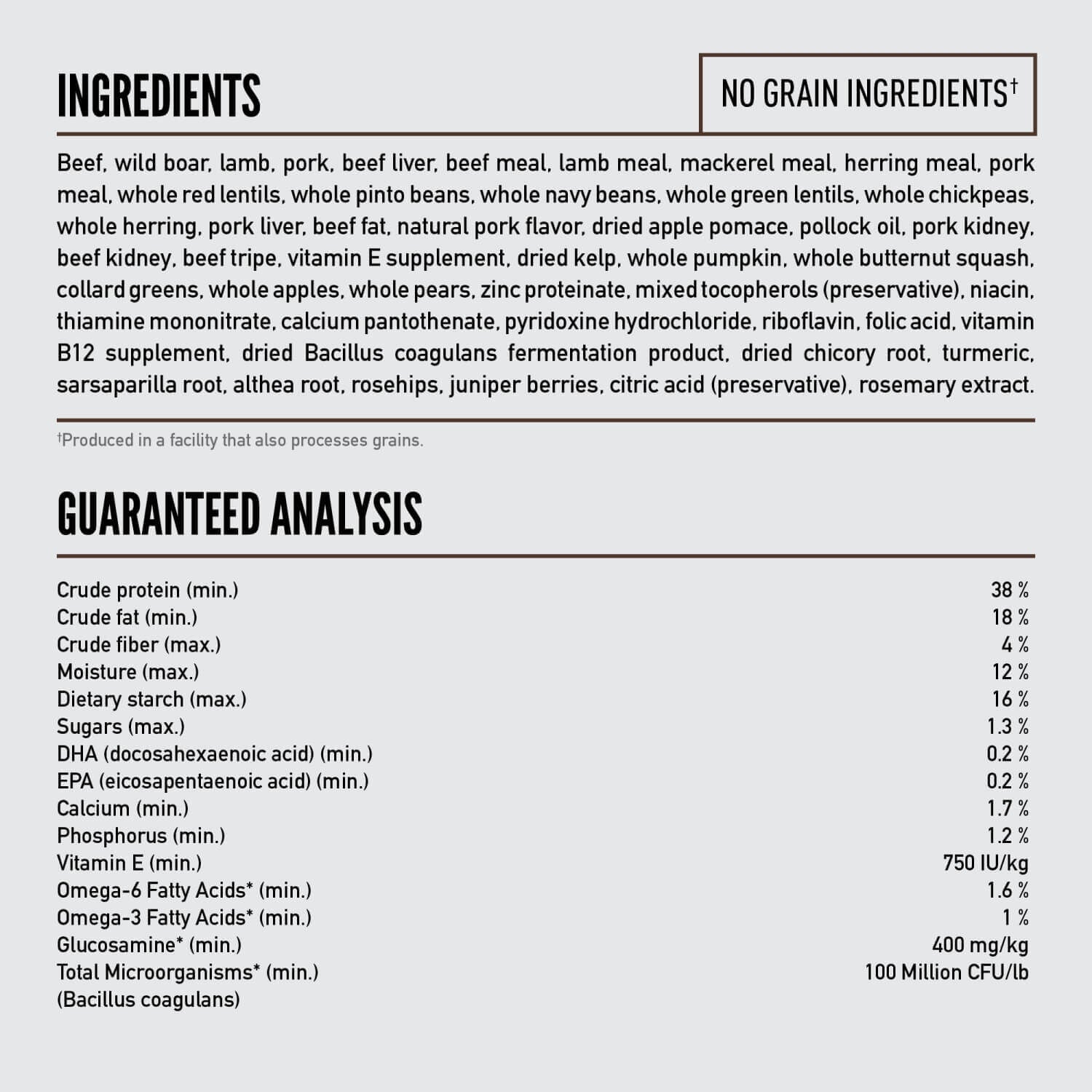 Orijen Regional Red Grain & Poultry Free Dry Dog Food