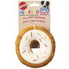 Spot Tasty Donuts Plush Squeaky Dog Toy, Assorted Colors, 9"