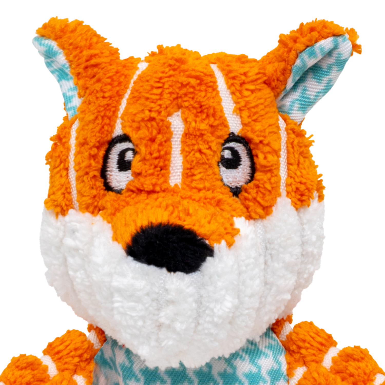Kong Floppy Knots Fox Plush Rope & Tug Dog Toy, Extra Small, 4"