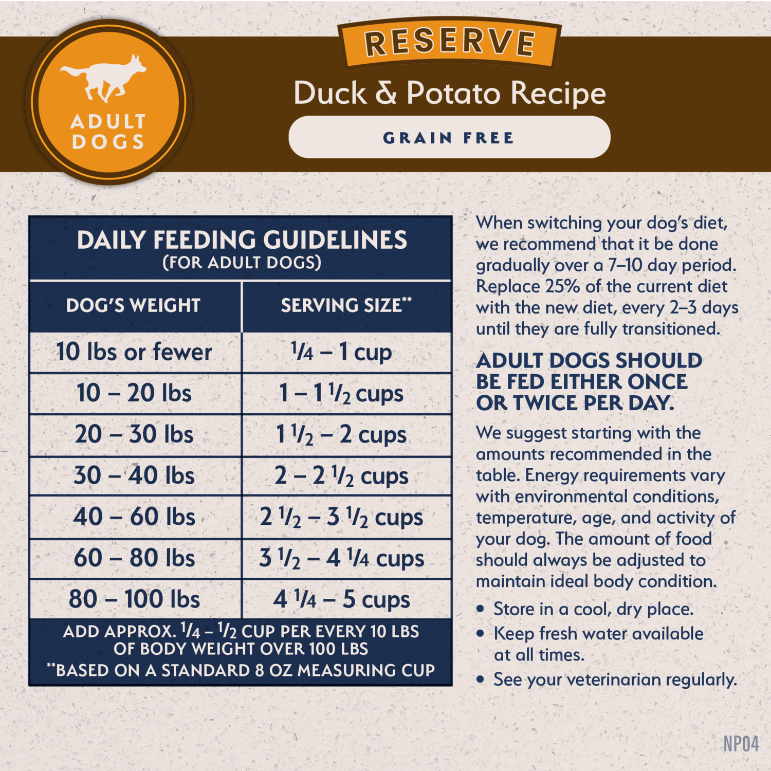 Natural Balance Limited Ingredient Reserve Grain Free Dry Dog Food, Duck & Potato Recipe, 22-Lb Bag
