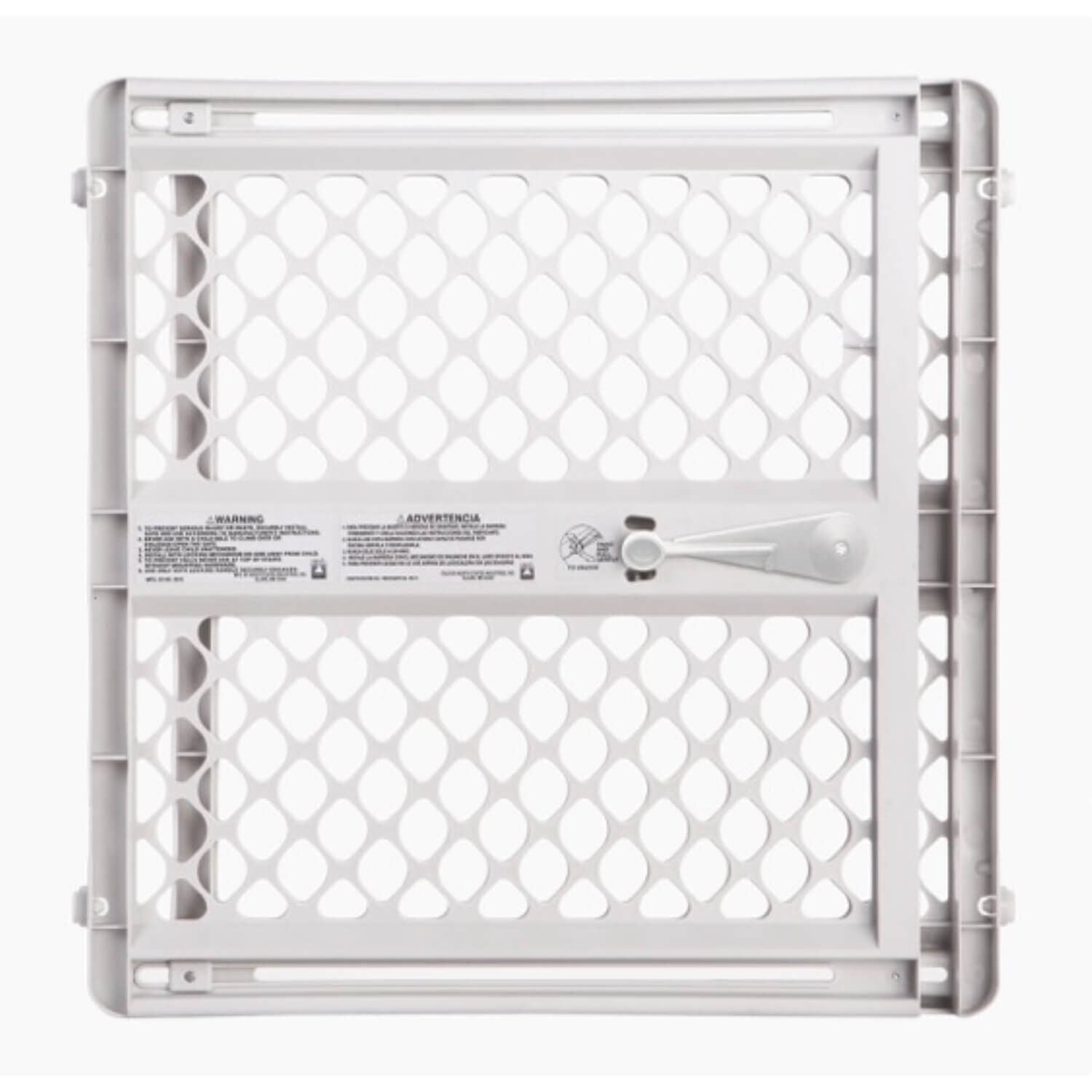 Mypet Universal Petgate Pre-Assembled Dog Gate, Light Gray, 26"