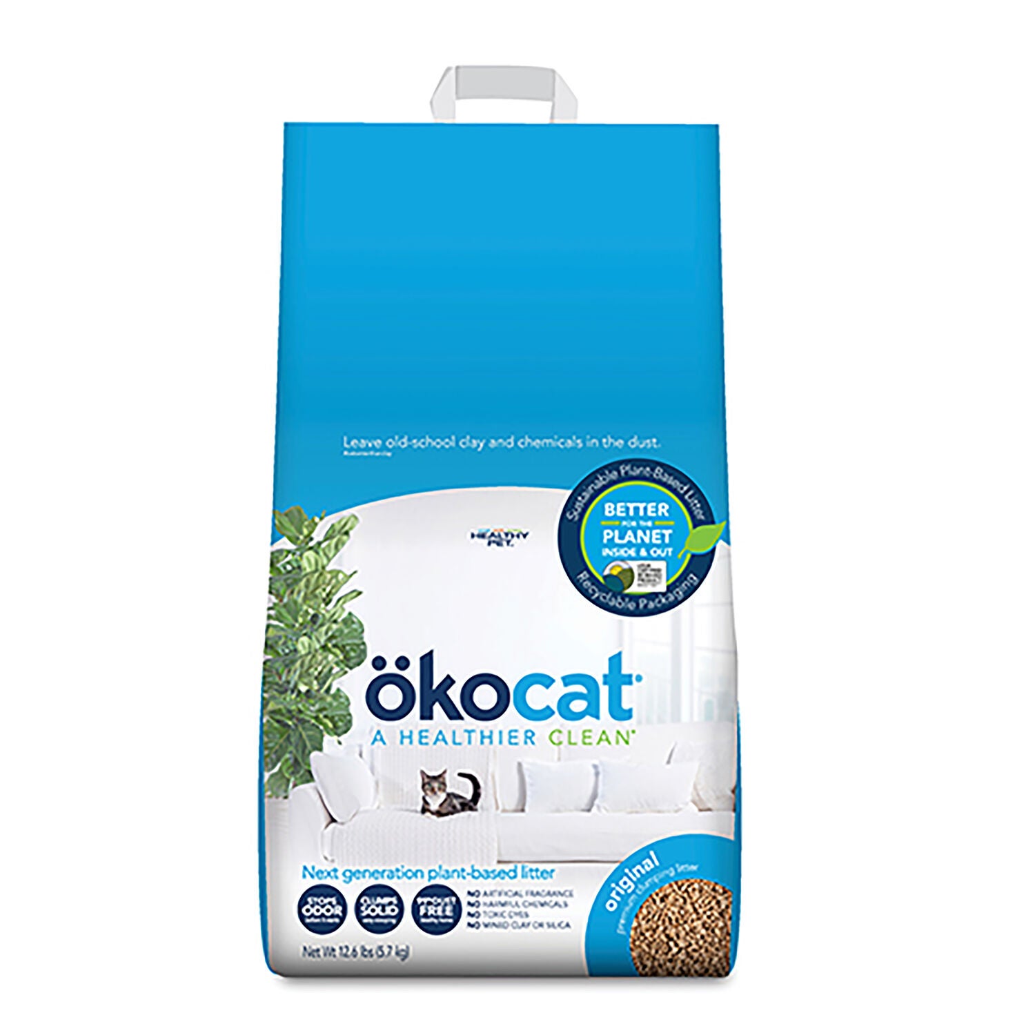 Okocat Original Clumping Wood Cat Litter