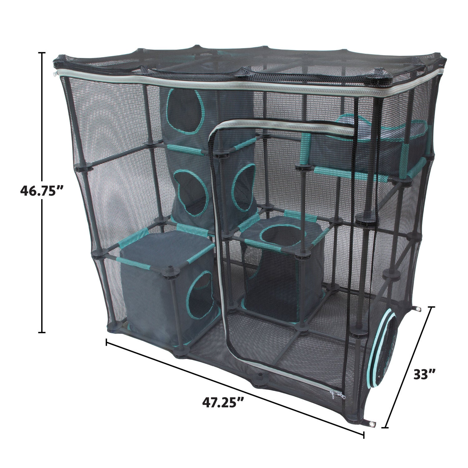 Kitty City Outdoor Catio Mega Kit Cat Playground 