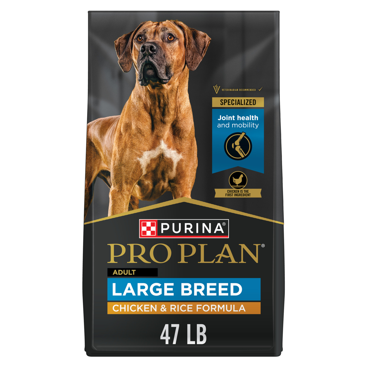 Purina Pro Plan High Protein Adult Large Breed Digestive Health Chicken & Rice Formula Dry Dog Food