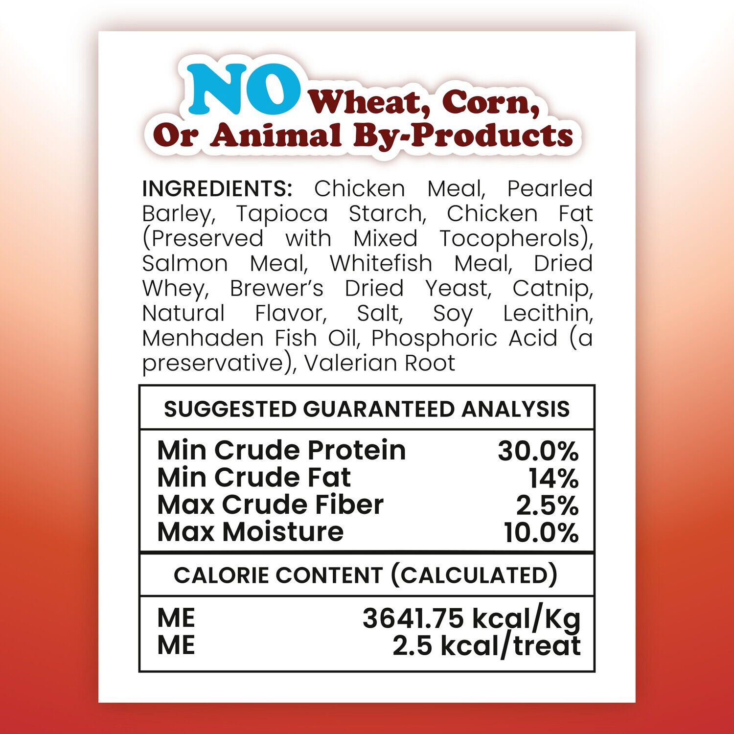 Meowijuana Crunchie Munchies Salmon Cat Treats, 3-Oz