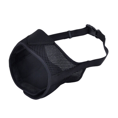 Adjustable Comfort Dog Muzzle - Black