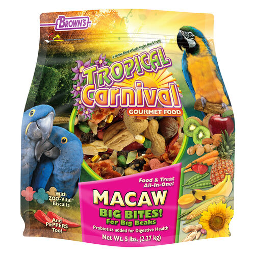 Tropical Carnival "Big Bites" Macaw Food