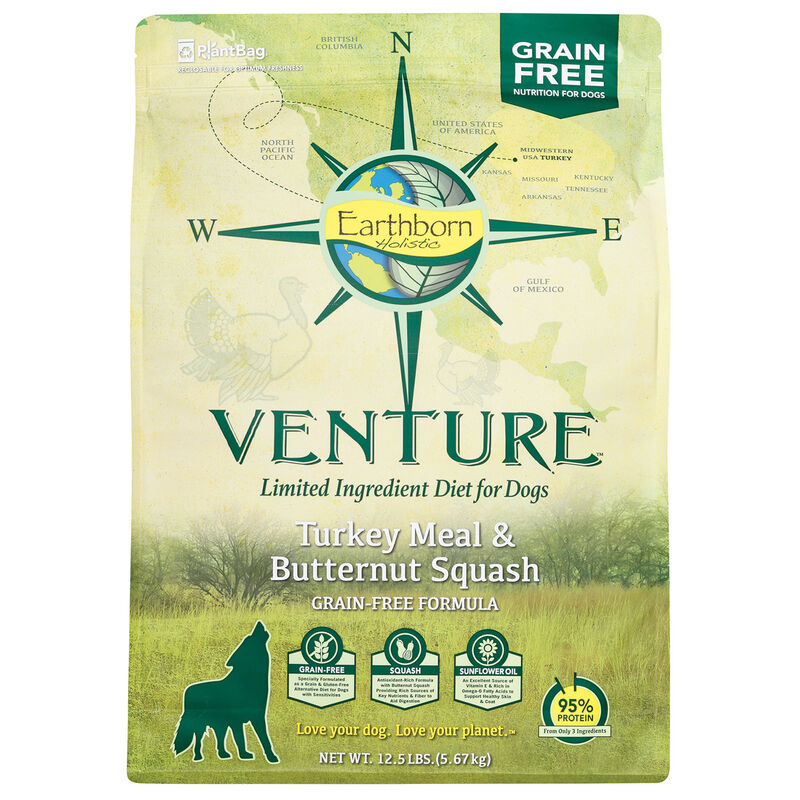 Venture Turkey Meal & Butternut Squash Limited Ingredient Diet Dog Food image number 2