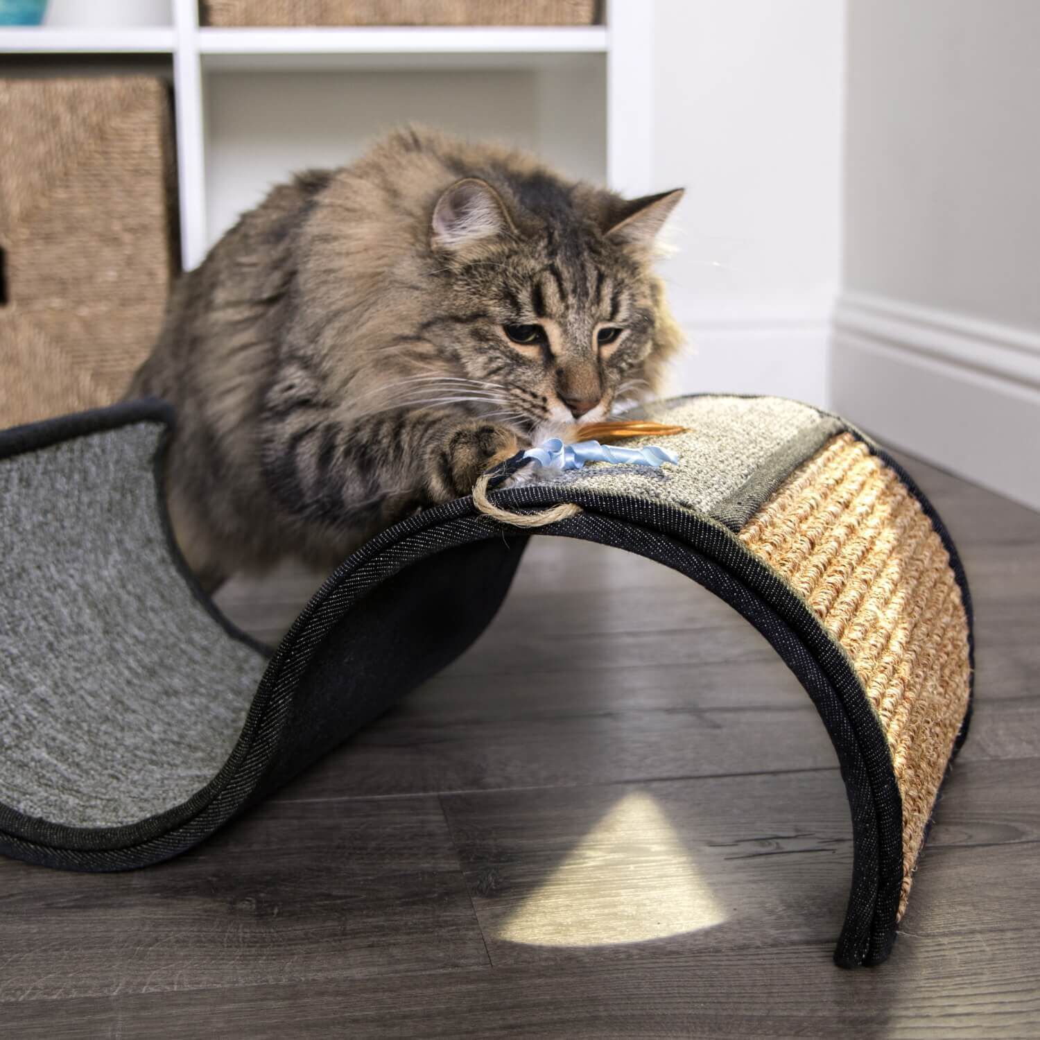 Instincts By Smartykat&reg; Dream Curl Curled Carpet & Sisal Cat Scratcher