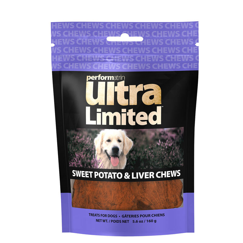 Performatrin Ultra Limited Sweet Potato & Liver Chews Dog Treats