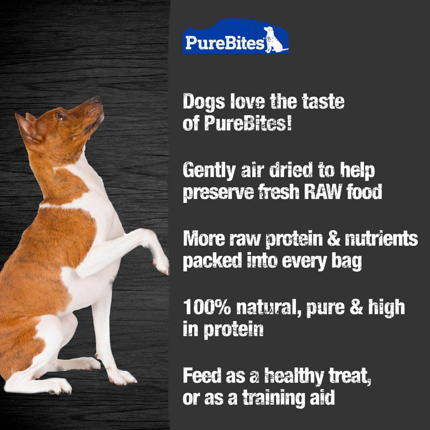 Purebites Gently Air Dried Cod Skin Jerky Dog Treats, 4.8Oz