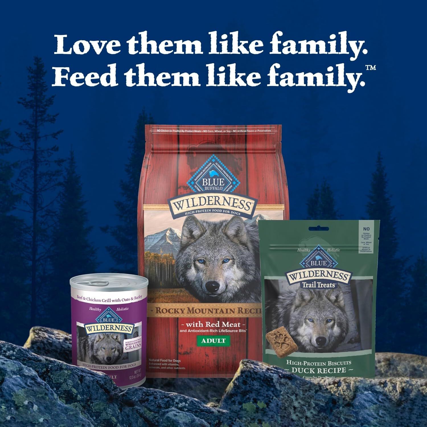 Blue Buffalo Wilderness Trail Treats Grain-Free Biscuits Duck Recipe Dog Treats, 10-Oz