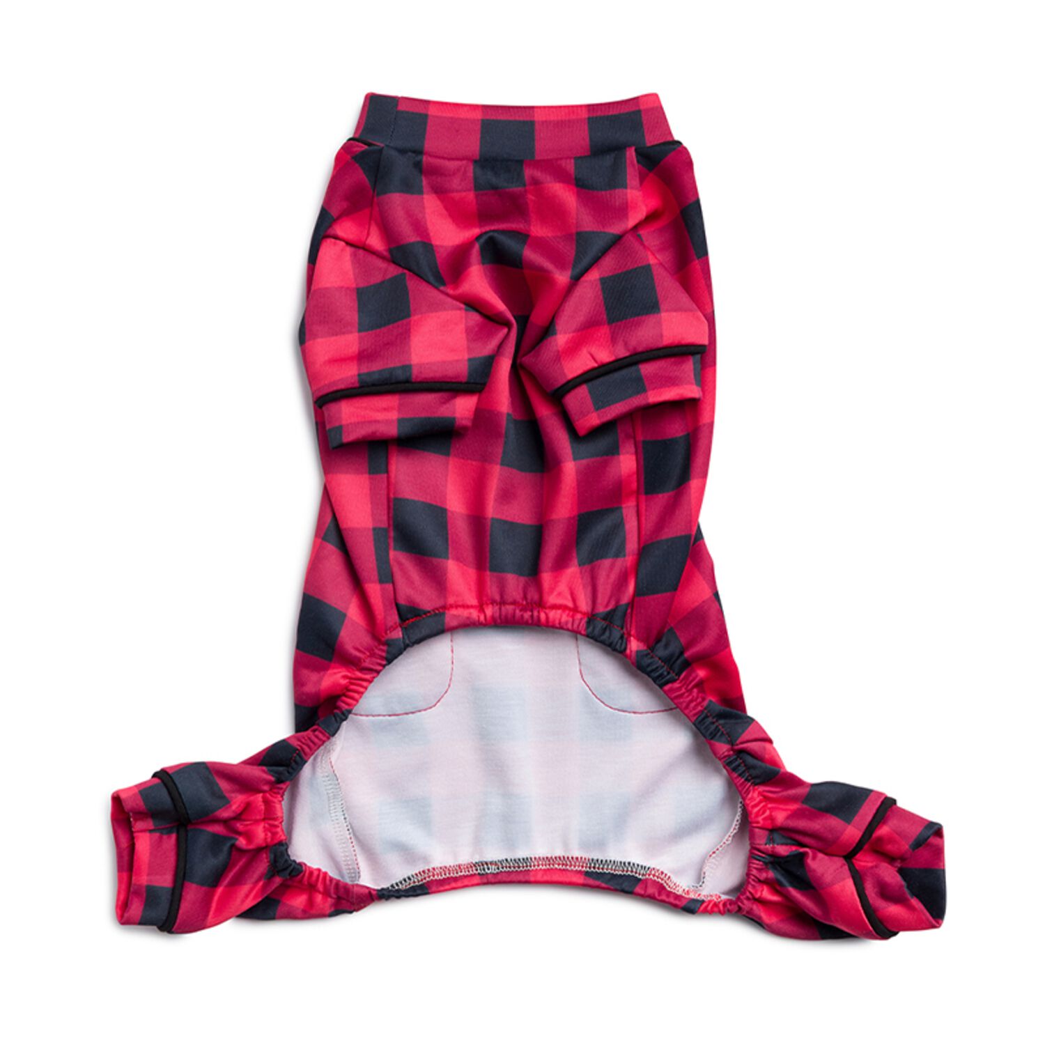 Aristopet Buffalo Check Dog Pajamas, Multi, Small