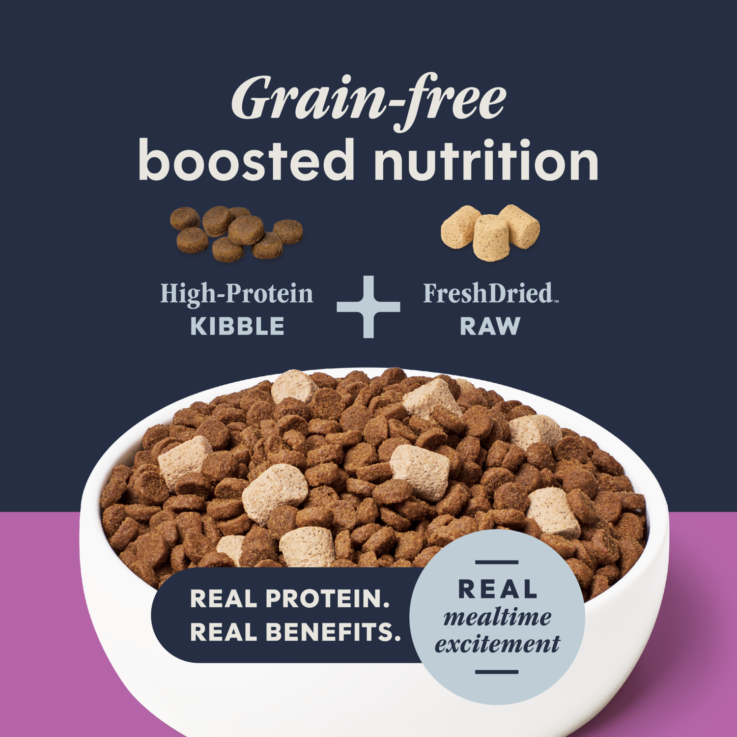 Instinct Raw Boost Indoor Grain-Free Recipe With Real Rabbit Dry Cat Food, 4.5-Lb Bag