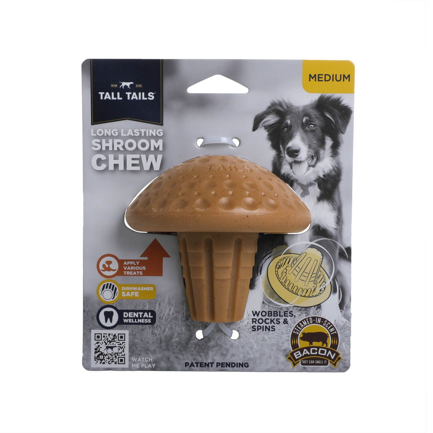 Tall Tails Shroom Multisensory Dog Chew Toy