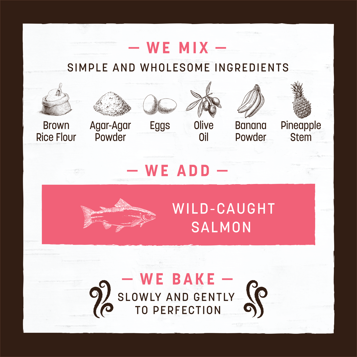 Earth Animal No-Hide Rawhide Alternative Dog & Cat Treat Stix, Wild Caught Salmon, 10 Pack