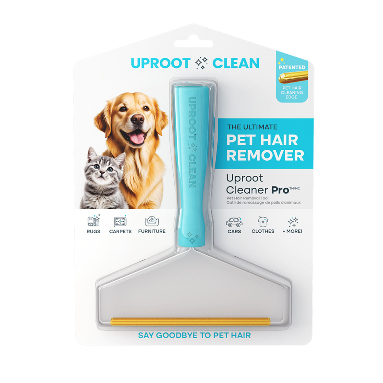Uproot Clean Cleaner Pro Pet Hair Removal Tool, 1 Each