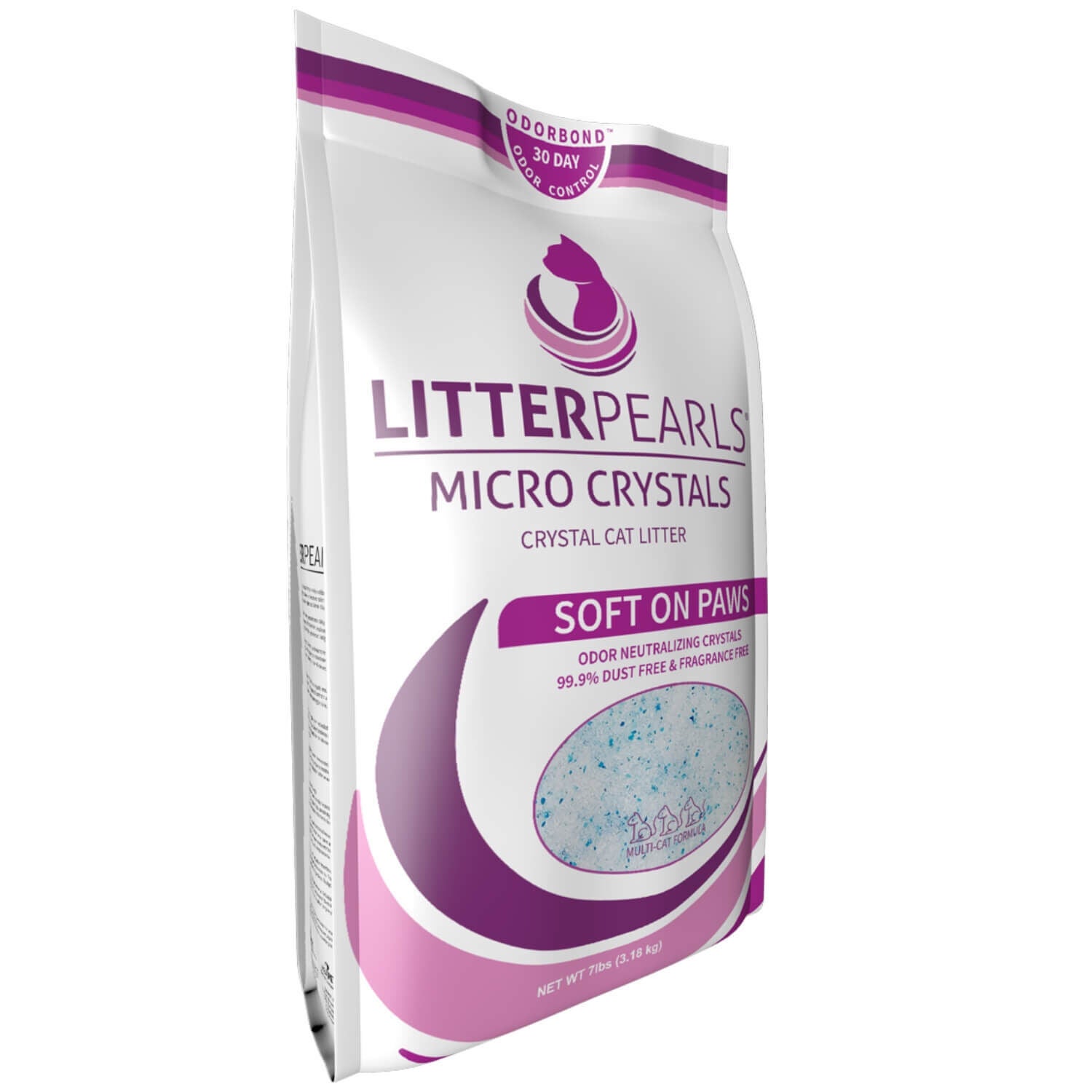 Litter pearls store micro crystals