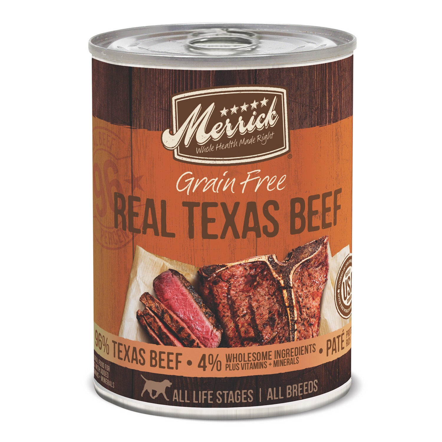 Merrick Grain Free Real Texas Beef Recipe Dog Food