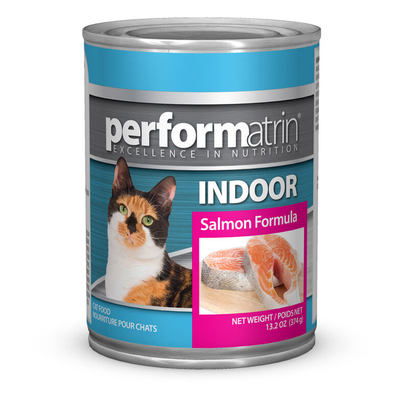 Indoor Salmon Formula Cat Food image number 1
