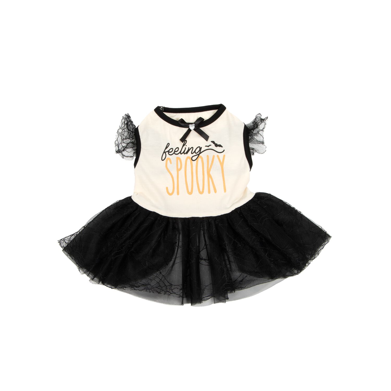 Aristopet Feeling Spooky Halloween Dog Dress, Black, Large