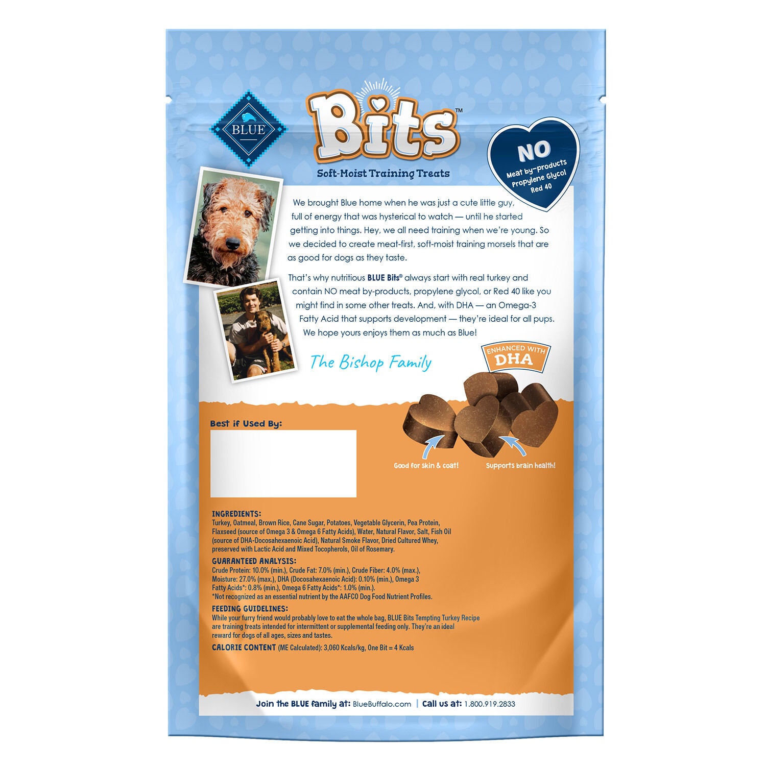 Blue bits sales training treats
