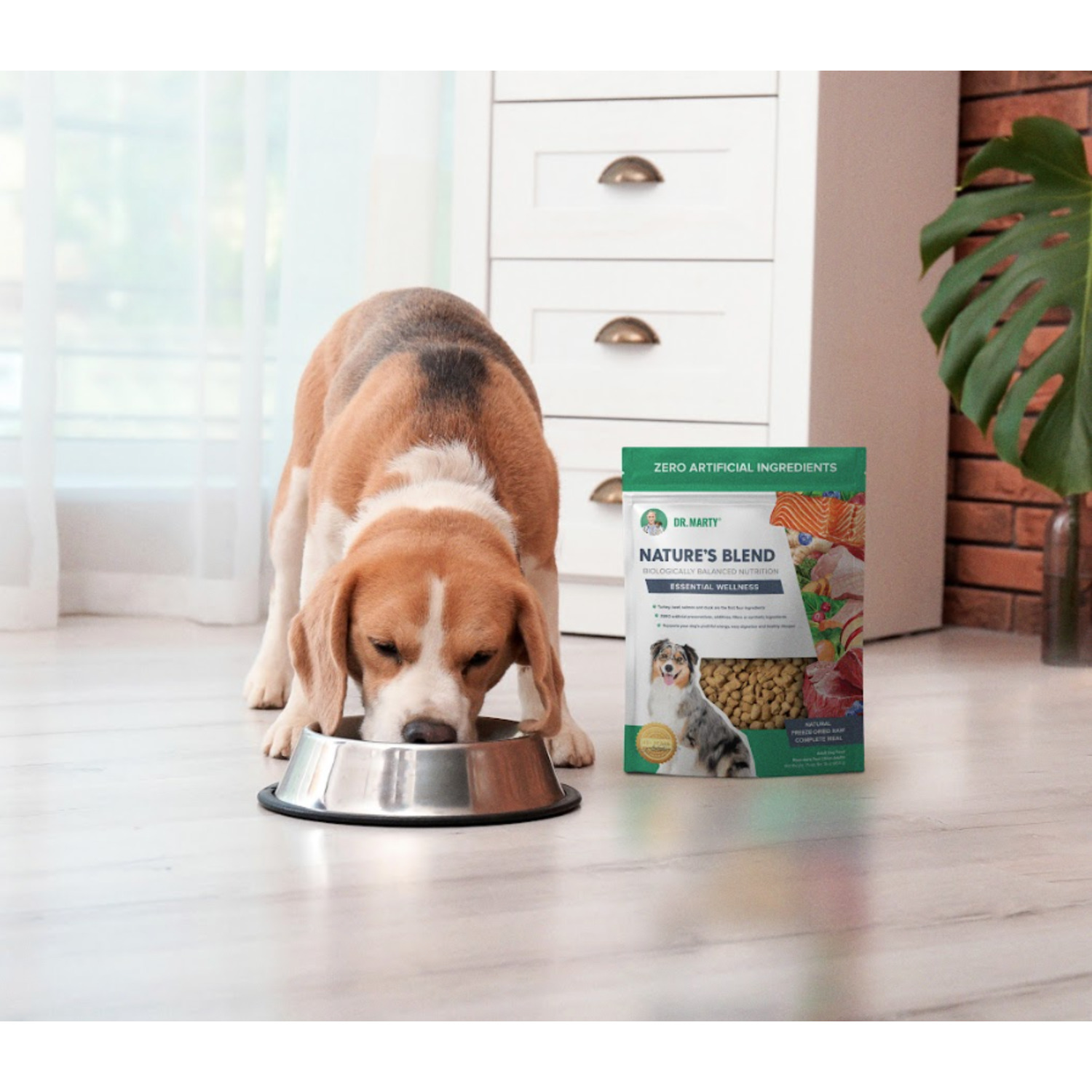 Dr. Marty Nature's Blend Essential Wellness Freeze-Dried Dog Food, 80-Z
