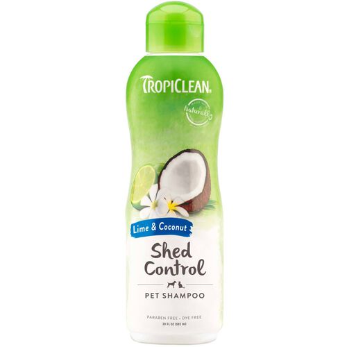 Shed Control Shampoo For Pets Lime & Coconut