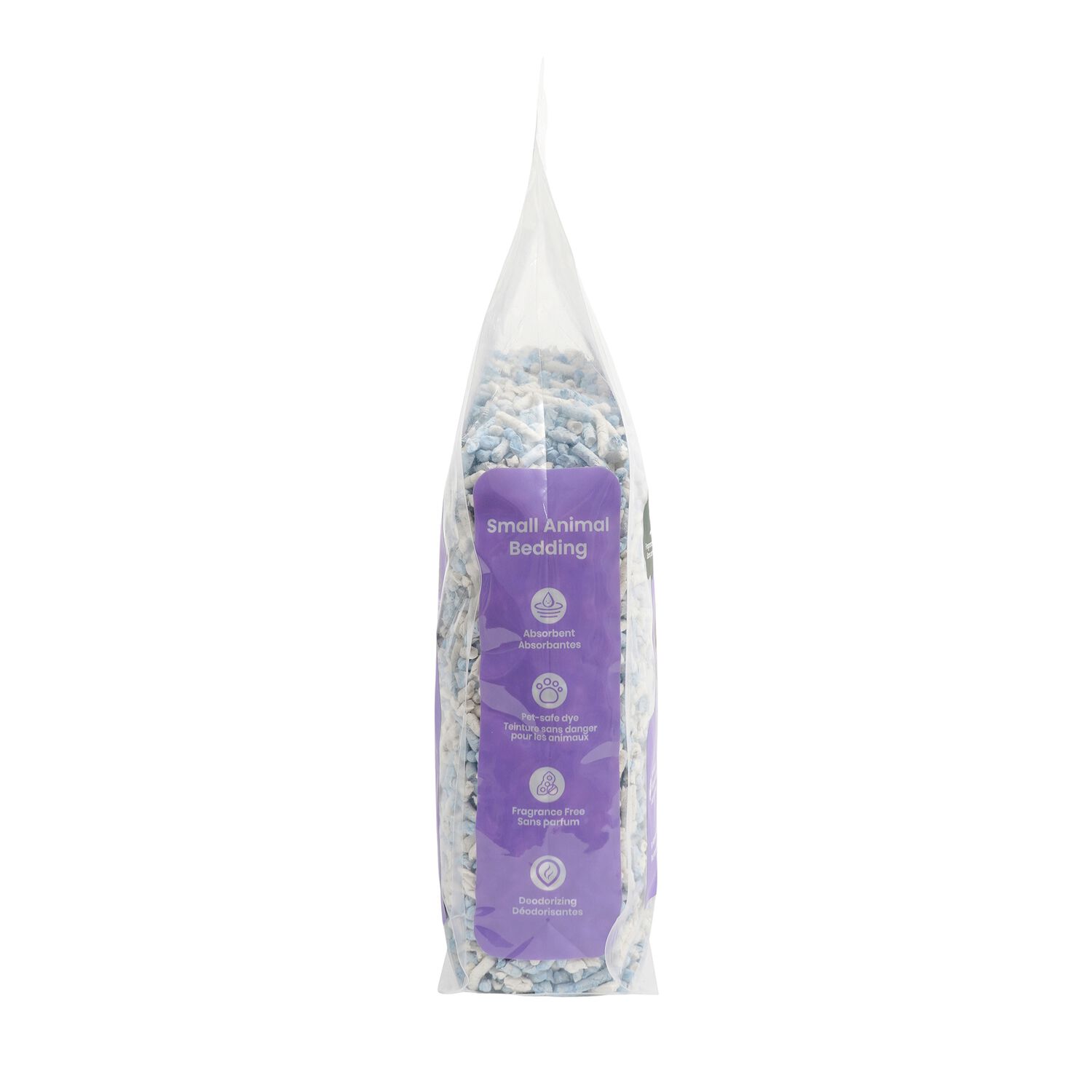 Mini & Moe Paper Pebbles Small Animal Bedding, Blue/White, 4.07 Lbs.