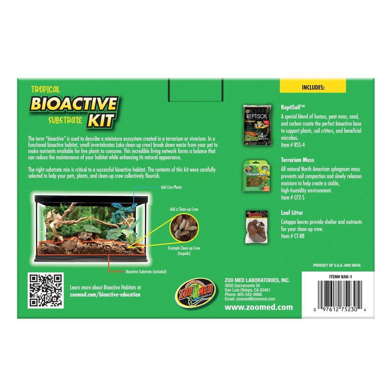 Tropical Bioactive Kit Substrate For Reptiles image number 2