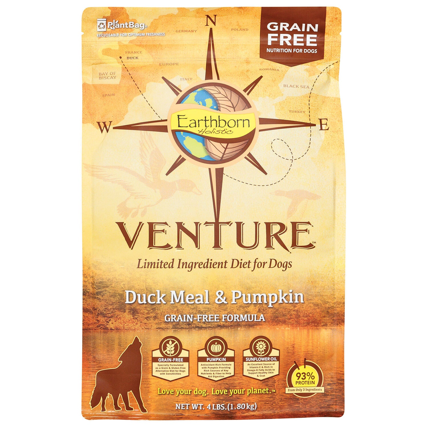 Earthborn dog store food ingredients
